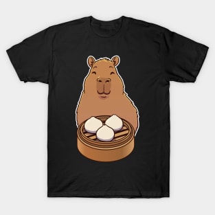 Capybara Dim Sum Buns T-Shirt